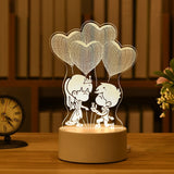 3D Acrylic Led Lamp